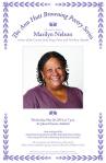 Poster for Marilyn Nelson in Ashfield